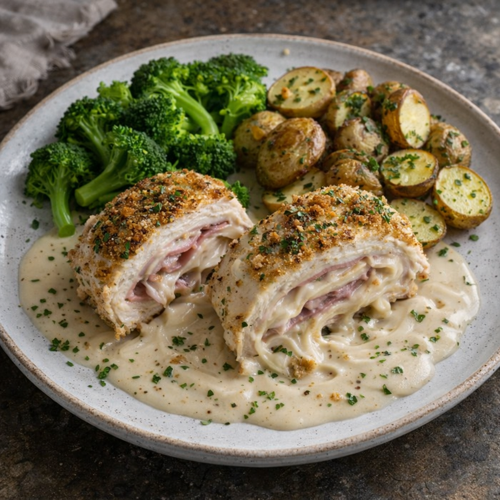 How to Make Gordon Ramsay Chicken Cordon Bleu