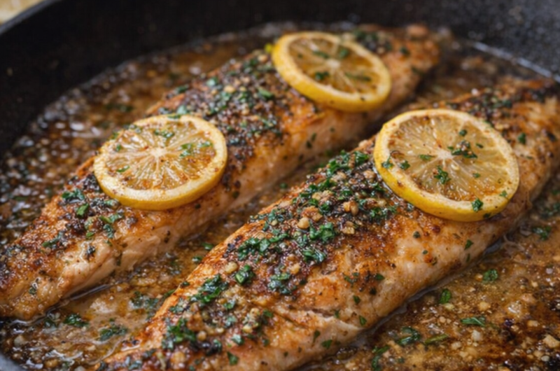 Gordon Ramsay Trout with Brown Butter & Lemon